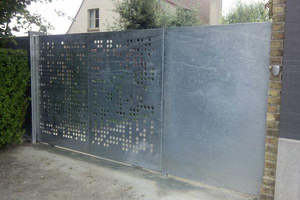 Inox poort