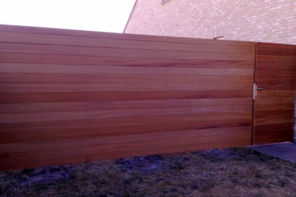 Houten poort