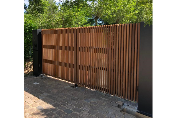houten poort laatjes