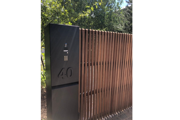 houten poort latjes